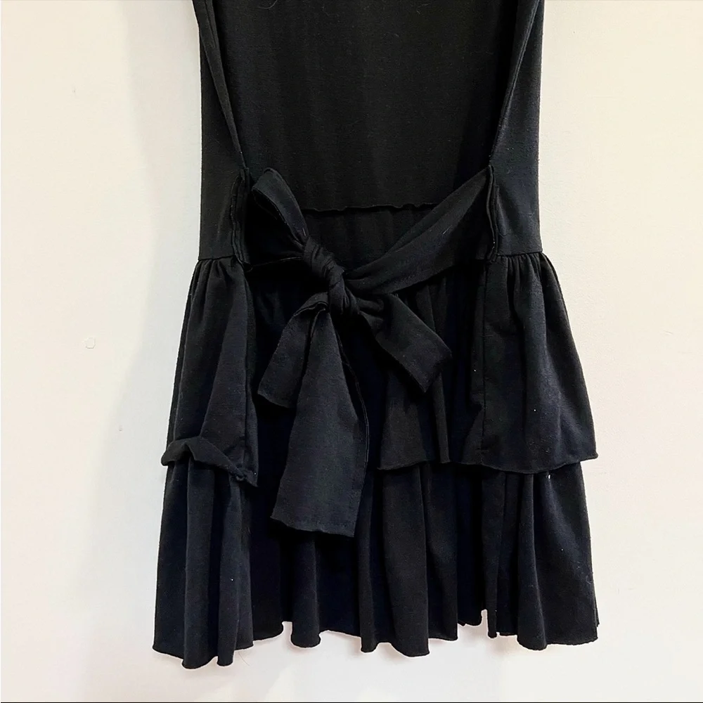 Black Ruffle Dress - Picture 6 of 6